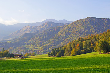Fototapeta premium Nature landscape in Autumn