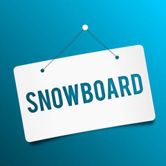 ski snowboard panel - panneau ski snowboard surf