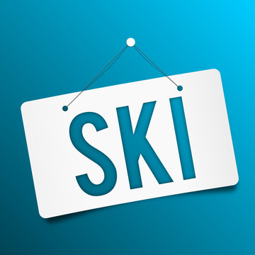 ski snowboard panel - panneau ski snowboard surf
