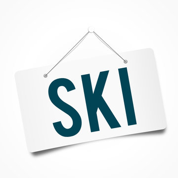 ski snowboard panel - panneau ski snowboard surf