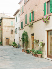 Fototapeta na wymiar Building in Tuscany