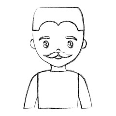 cartoon man icon