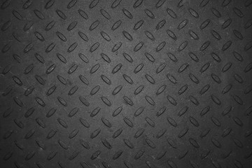 Black steel texture background