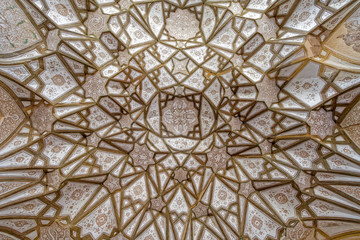 Nain old mosque ceiling