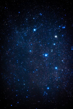 Cassiopeia shining blue. 青く光り輝くカシオペア