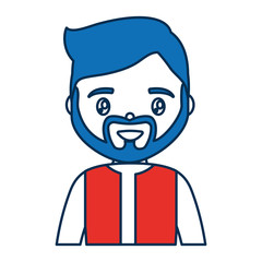 cartoon man icon