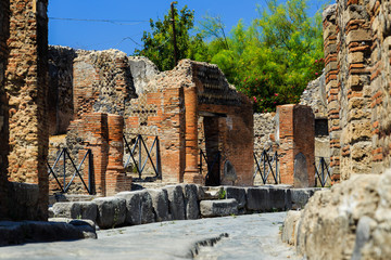 Pompeii, Italy, Via Consolare