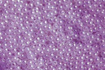 purple round beads background