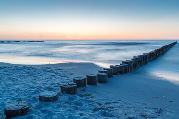 Obraz premium Ostsee Sonnenuntergang