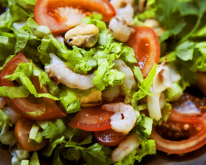 salad. japanese food.