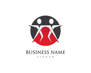 community care Logo template