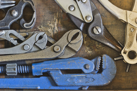 Wrenches in a drawer