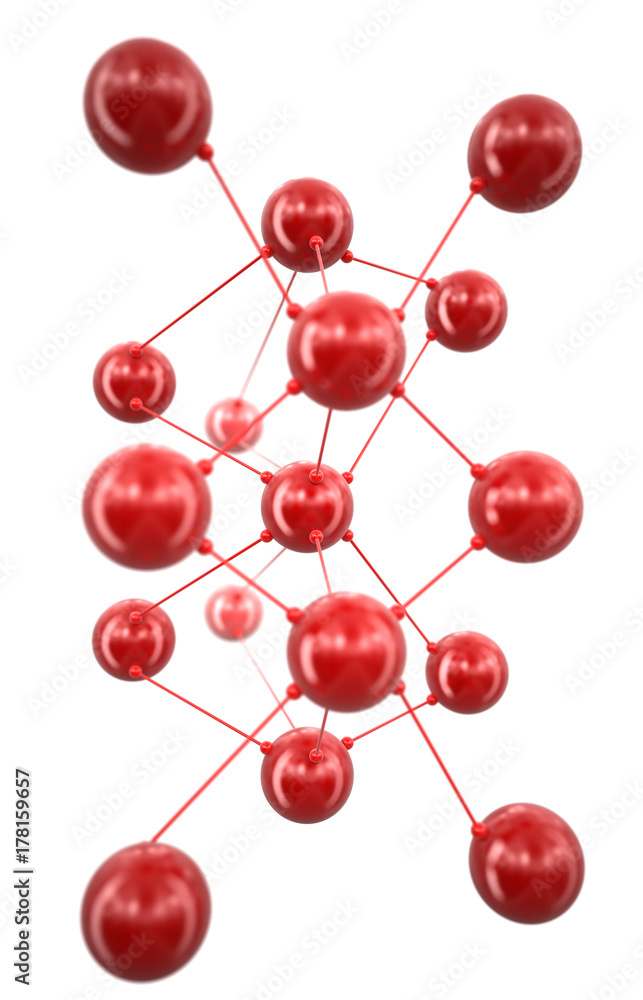 Poster 3d scheme. image with clipping path