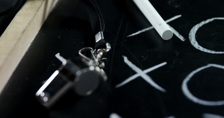 Whistle on Game strategy slate  - Powered by Adobe