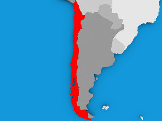 Map of Chile