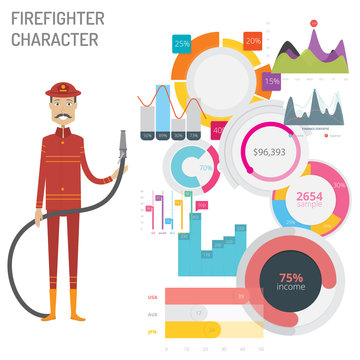 Firefighter Diagnostics with Diagram