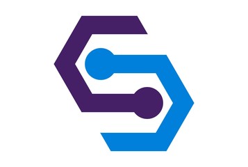 letter s connection logo