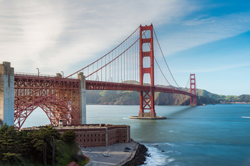 Golden Gate Bridge during great time