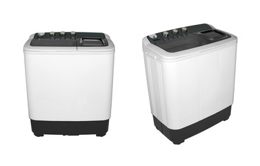 activator washing machine on a white background, two image positions