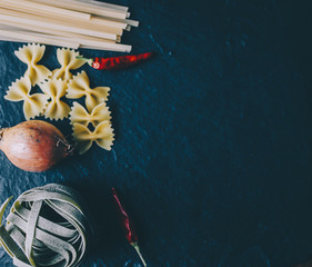 Pasta On Desk