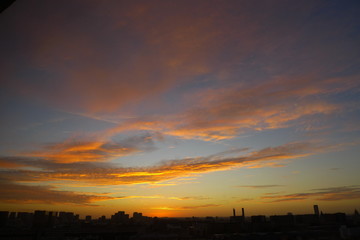 sun set