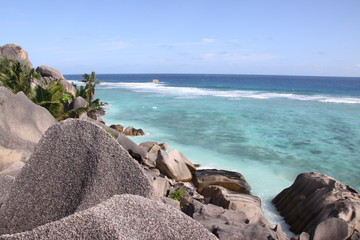 Seychelles lagon
