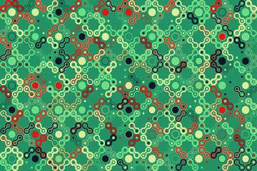 Vector background with abstract geometric pattern 