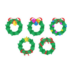 Simple Garland Vector Set