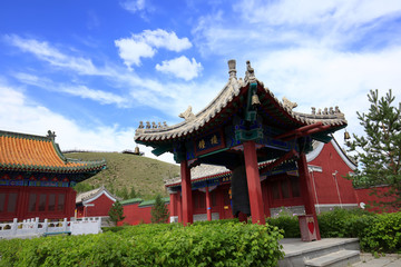 Obraz premium Chinese temples building