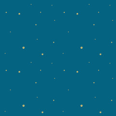 Golden confetti pattern. Modern abstract vector seamless background with small gold texture dots . Perfect for festive party invitations, greeting cards and wrapping paper.