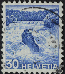 Stamp Rainfall Switzerland