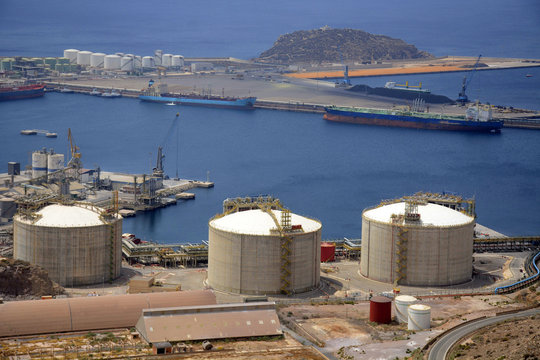 Refineria de Escombreras (Murcia, Spain)