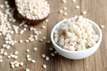 soymilk and barley seed