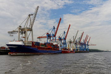 Port de Hambourg, Allemagne
