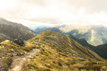 Trail of Kepler Track, New Zealand