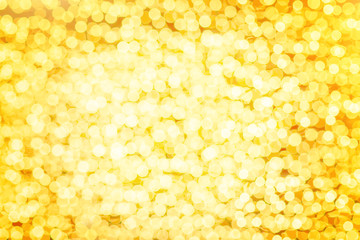 Yellow abstract background. Christmas background. New year.