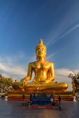 Golden Buddha statue in Pattaya