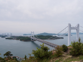 岡山県 倉敷市 下津井 瀬戸大橋