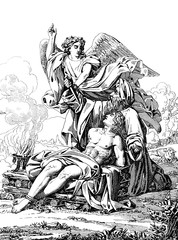 The Sacrifice Of Abraham.