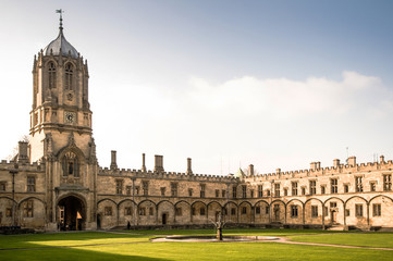 Fototapeta premium Tom Tower Oxford University, Wielka Brytania