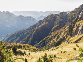 Autumn mountain landscape, Italy
