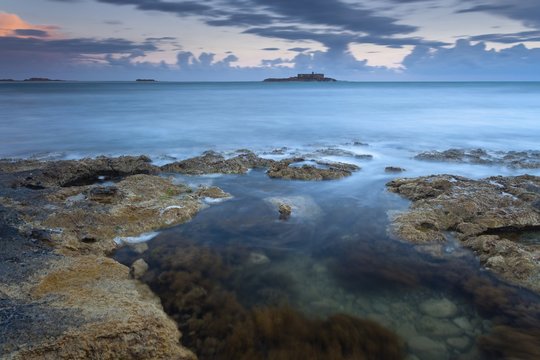 Correnti islands, the most southerly location of all Sicily, Portopalo di Capopassero, Sicily, Italy