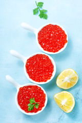 salmon caviar