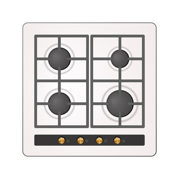 Electric cooking hob.