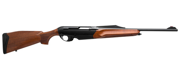 Gun rifle isolated on white