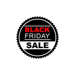 black friday sale banner vector illustration. editable. flat color.