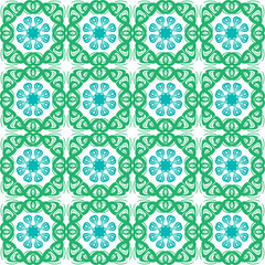 Seamless abstract floral pattern,mandala pattern