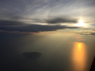Sunset on Kyklade islands