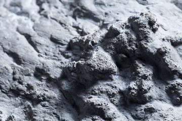Makro-Foto eines Vulkangesteins