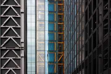 Obraz premium glass facade of the building